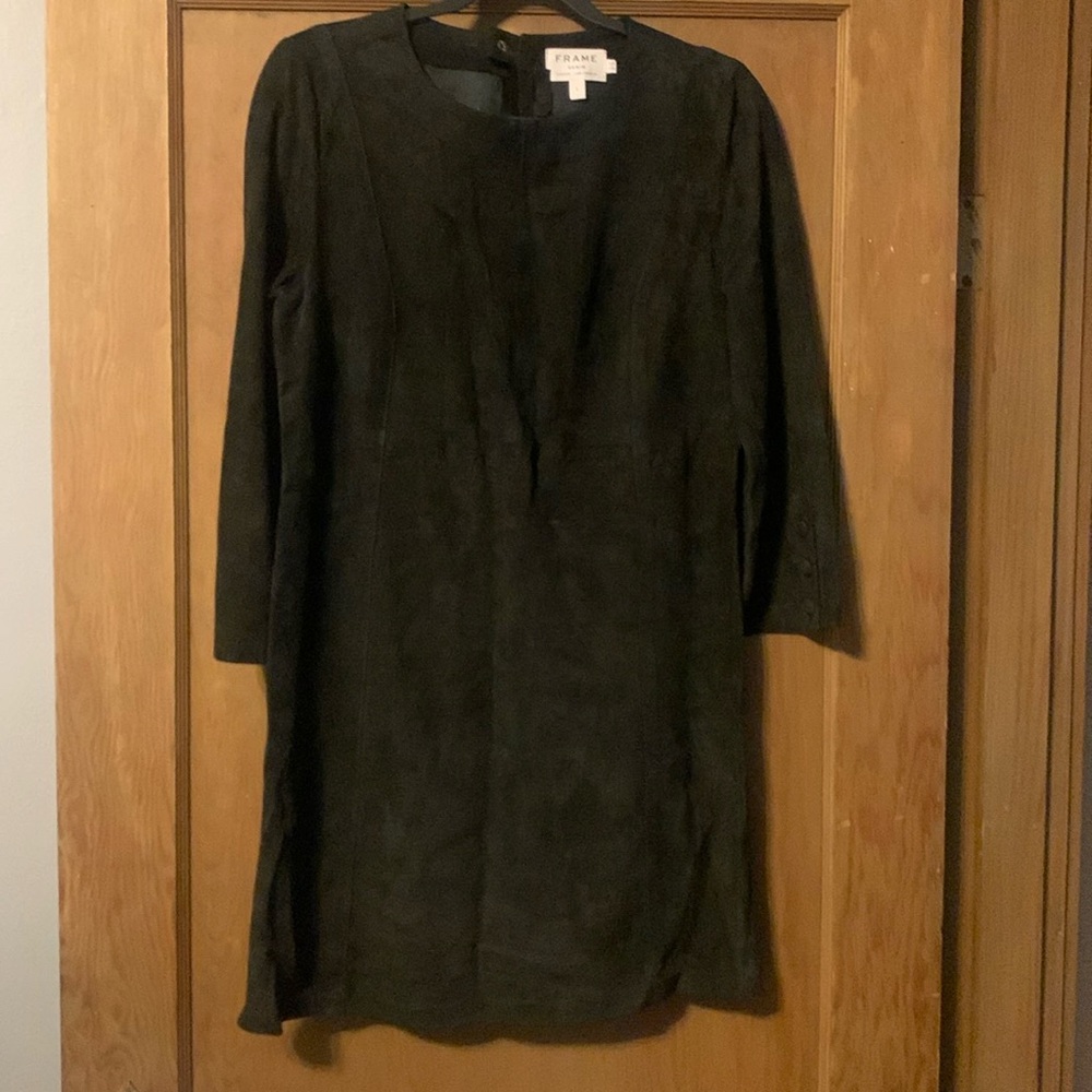 Frame suede dress